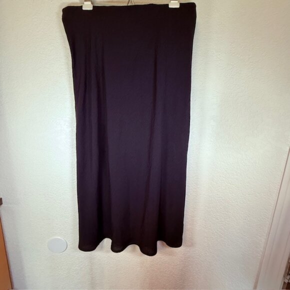 Violet B Lightweight Black A-Line Skirt- Size XL - Picture 2 of 9